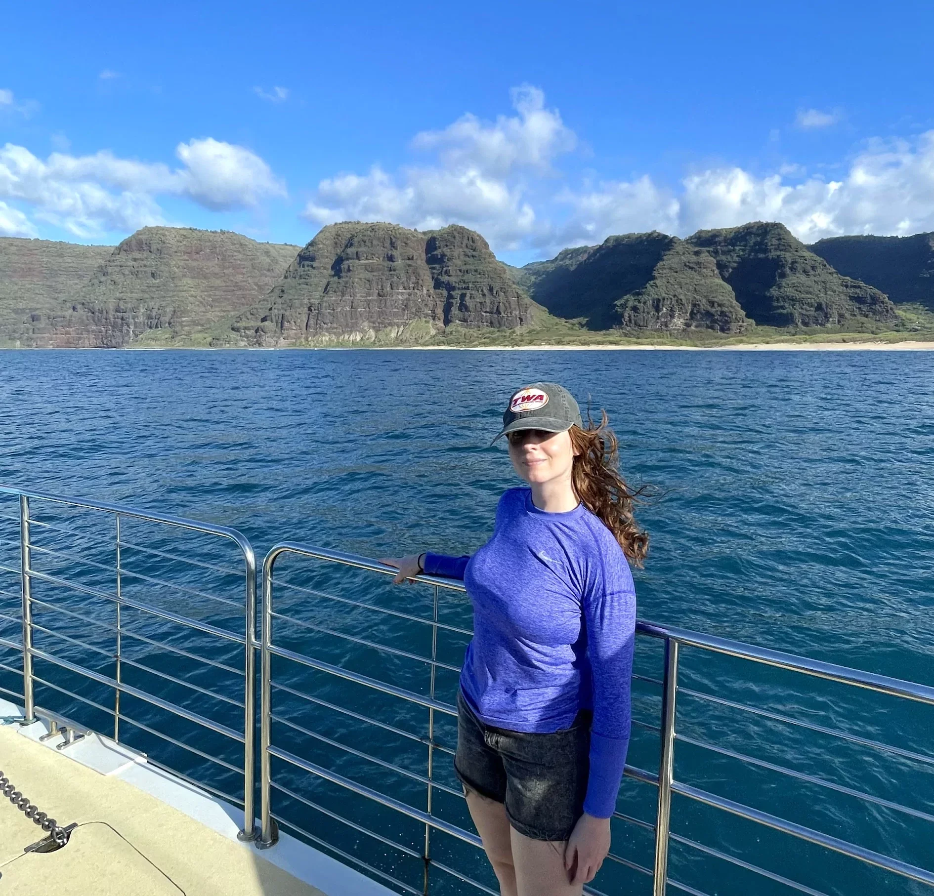 Jess Luszcz in Hawaii